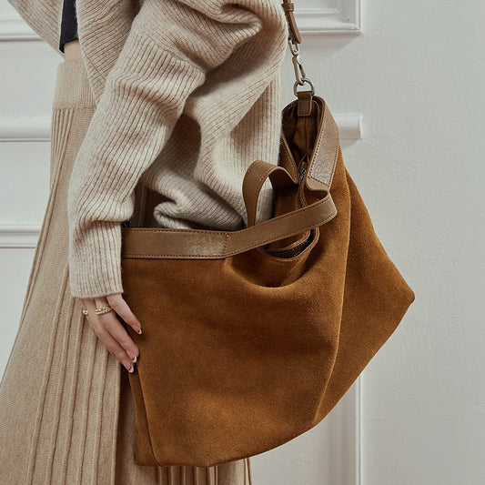 High-Capacity Premium-Feel Commuter Tote Bag