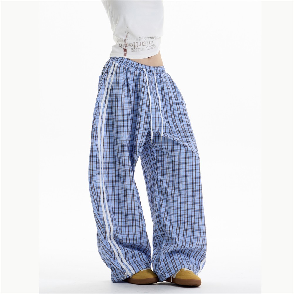 Loose Straight Drooping Wide Leg Pants Dopamine Girlfriends Clothes