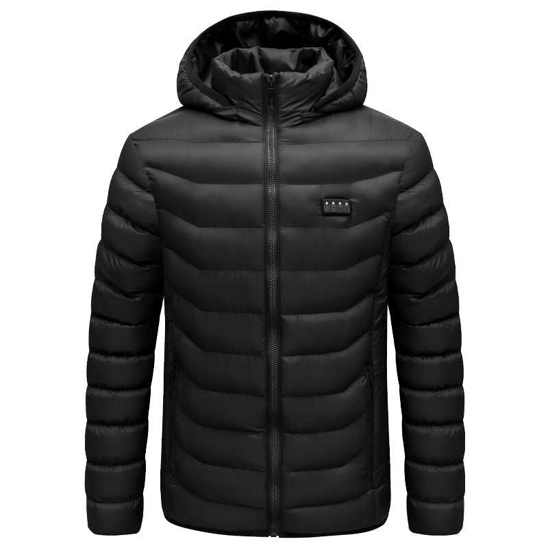 Nineteen Zones Of Electric Heating Cotton Clothing Outdoor Leisure Warm Jacket