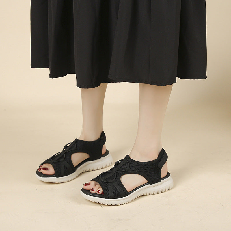 Women's Platform Mesh Breathable Sports-Style Sandals