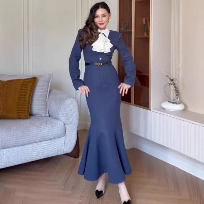 Chanel-style Elegant Ladies' Dress