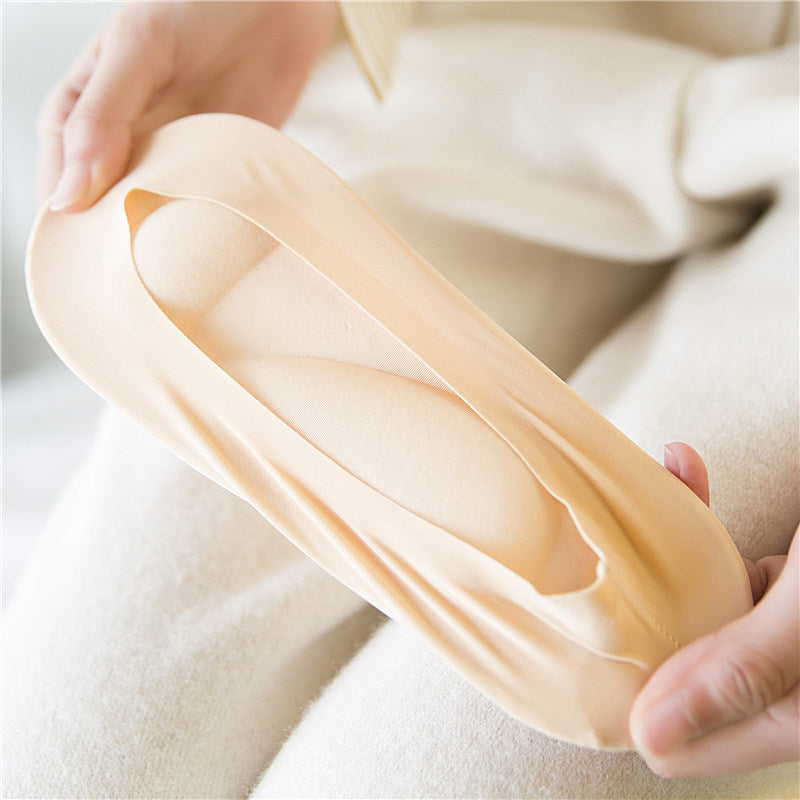 Three-dimensional Sponge Ice Silk Shallow Mouth Silicone Non-slip Massage