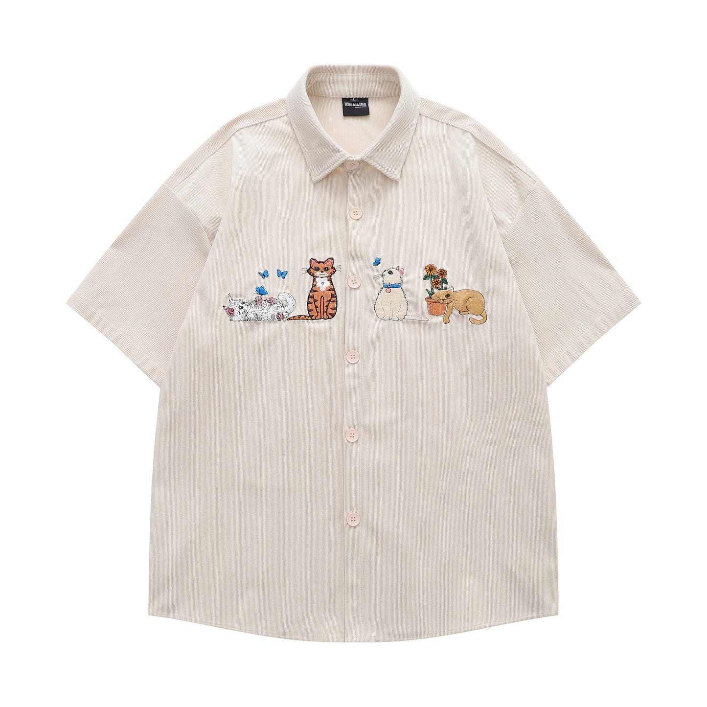 Fashion Brand Loose Couple Loose Shirt