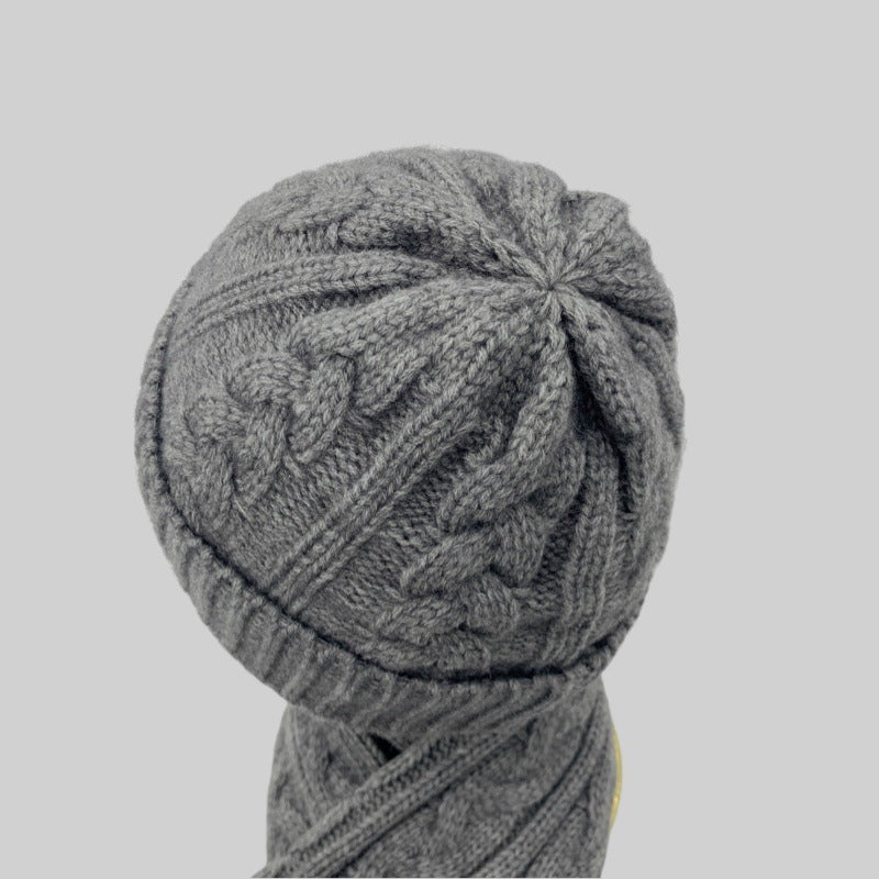 Men's And Women's Parent-child Warm Woolen Hats
