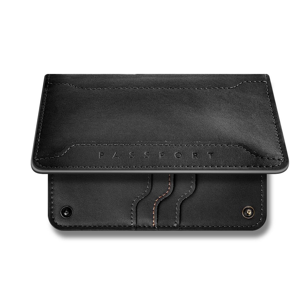 Cowhide Portable Travel Simple Multi Card Passport Protector