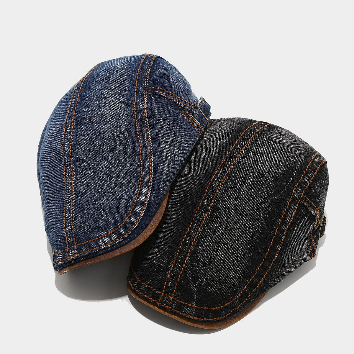 Washed Denim Hat Korean Fashion Women's Fashion Beret