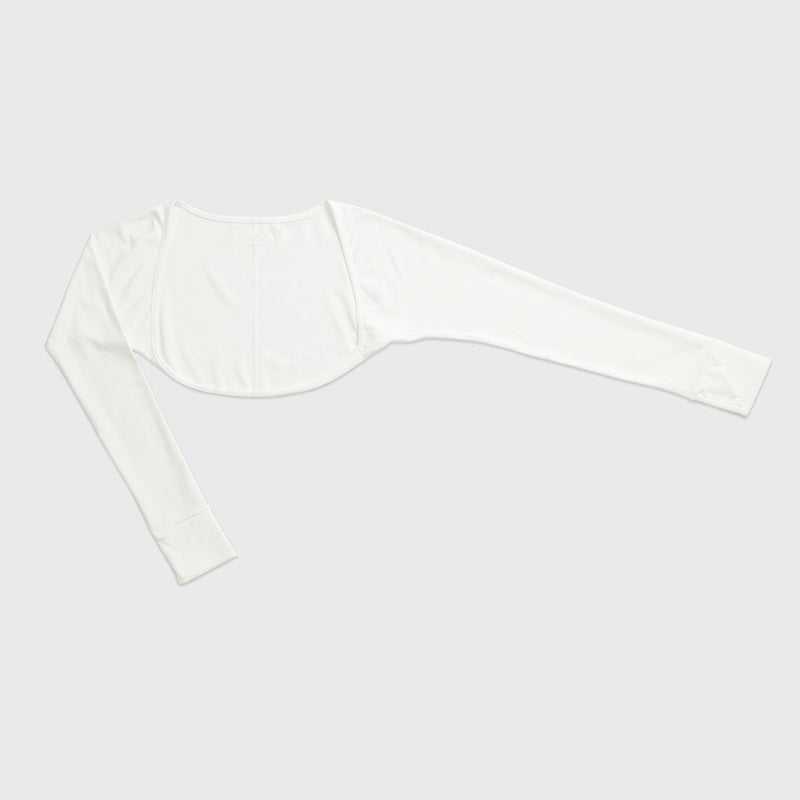Korean Style Ins Trendy Yoga Clothes Long Sleeve Smock Top