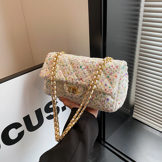 Trendy Skuldertaske som matcher alt