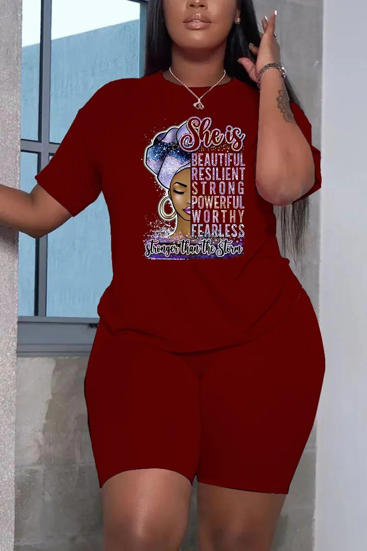 Summer New Short-Sleeve Shorts Set