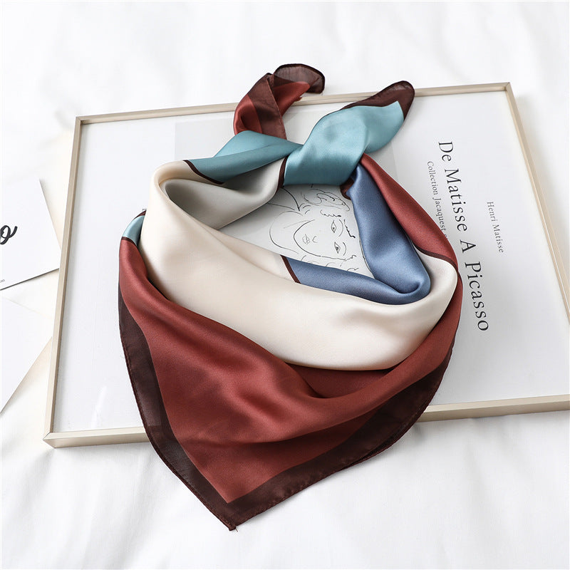 Lady stewardess small scarf