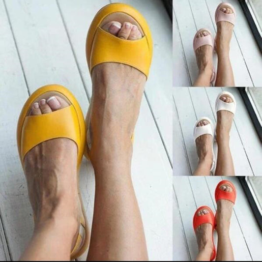 Women's shoes with elastic band