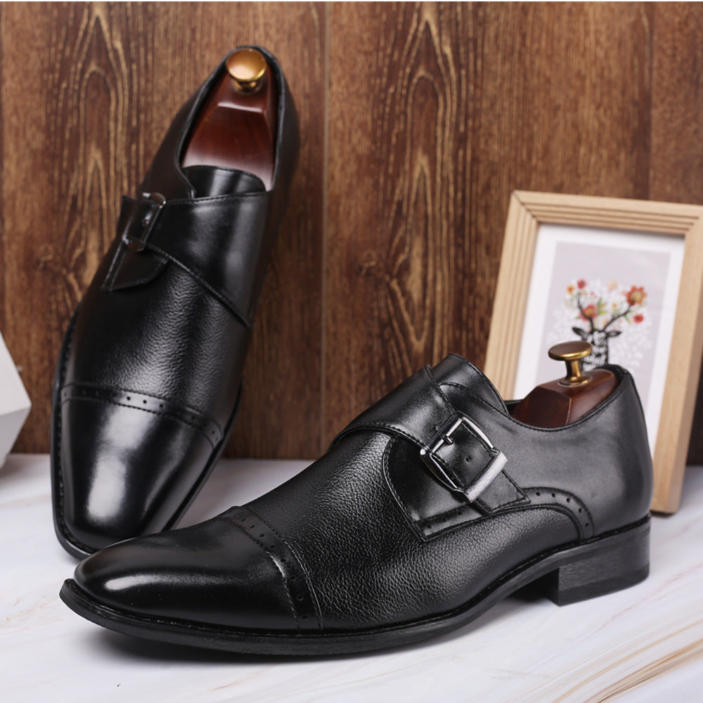 Leather shoes popular sets for boys in England