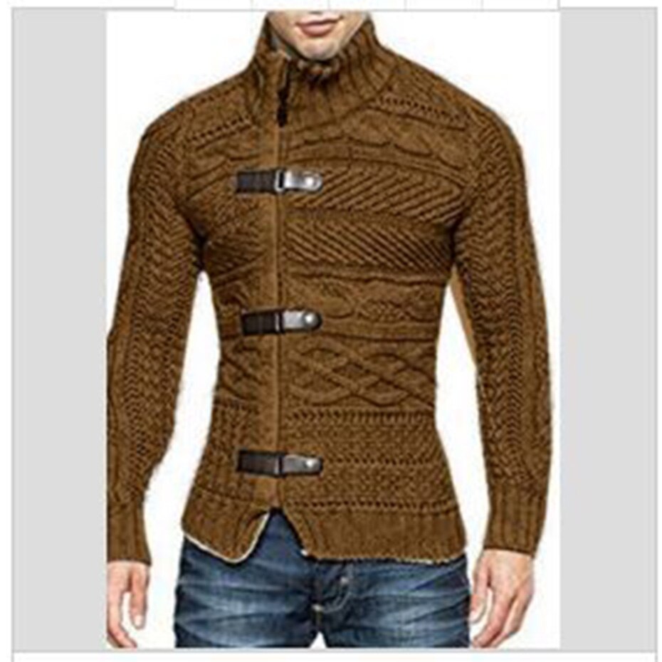 Men's knitted jacket
