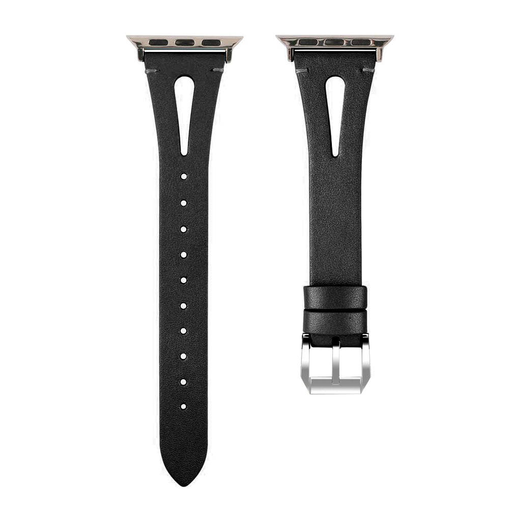 Table opening T-shaped Leather Strap Shrinking Leather Watch Strap