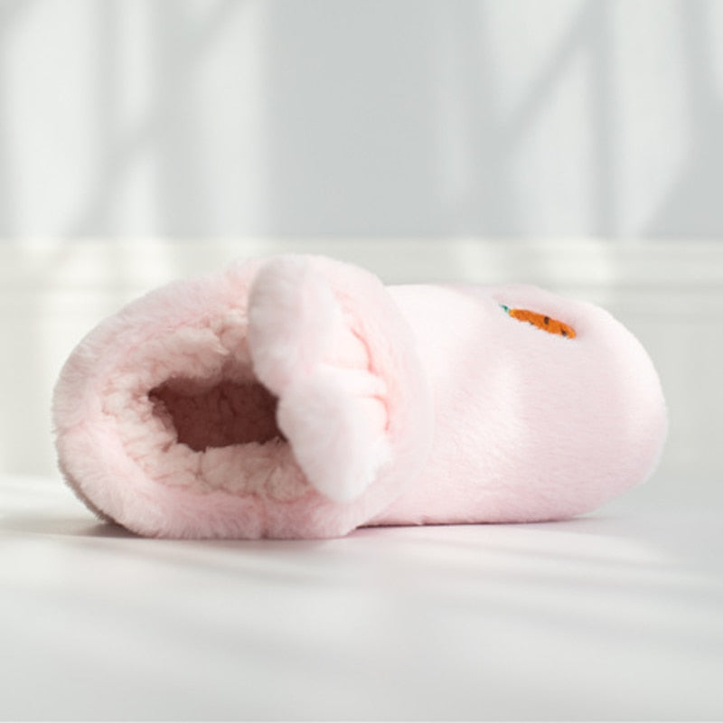 Cute platform indoor ladies slippers