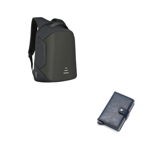Anti-theft laptop backpack
