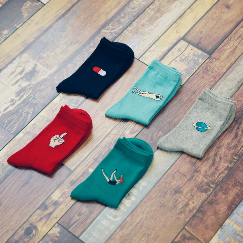 Cartoon stockings women