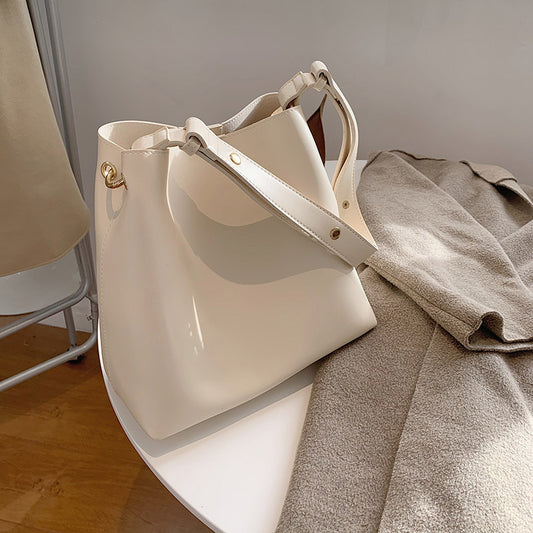 Fashion Ladies Messenger One-shoulder Armpit Bucket Bag