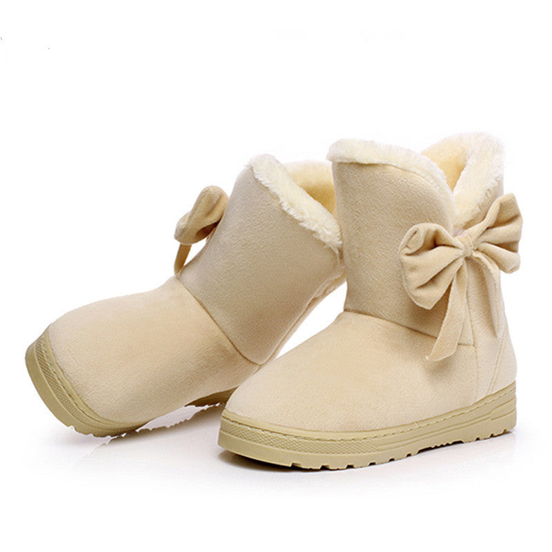 Women's Thick Bottom And Velvet Thick Warm Cotton Boots