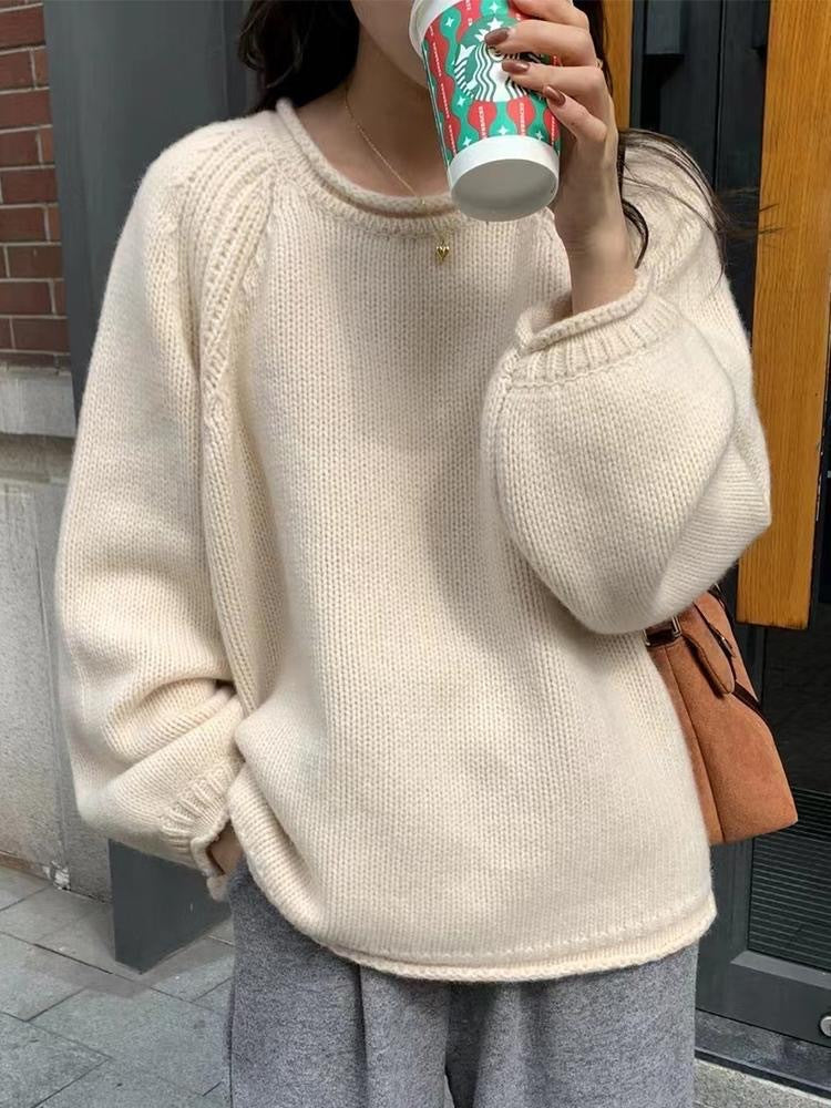 New Korean Style Gentle Pullover Top