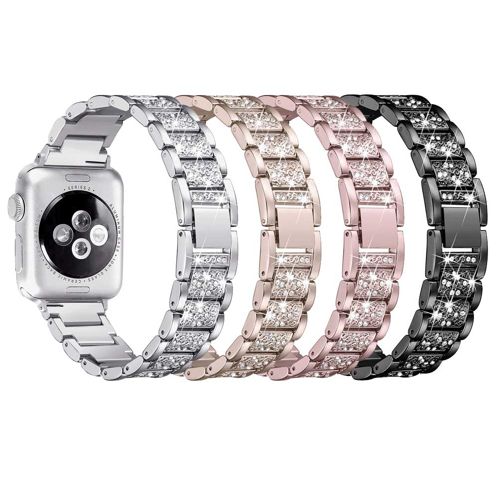 Applicable to  smart watch band with diamond
