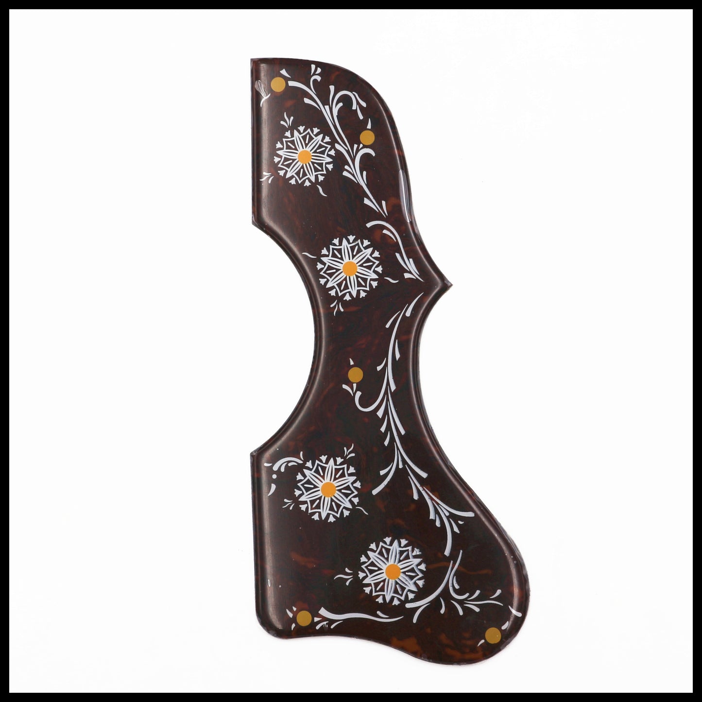 Thickened retro folk acoustic guitar big guard
