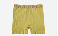 Sporty boxershorts med høj talje til damer