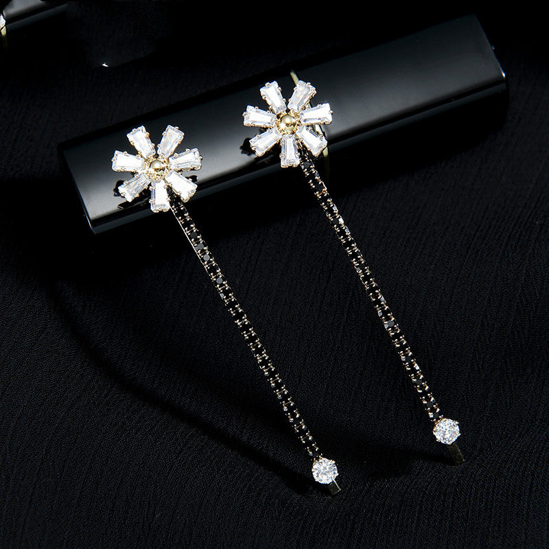 Hairpin side clip short headdress