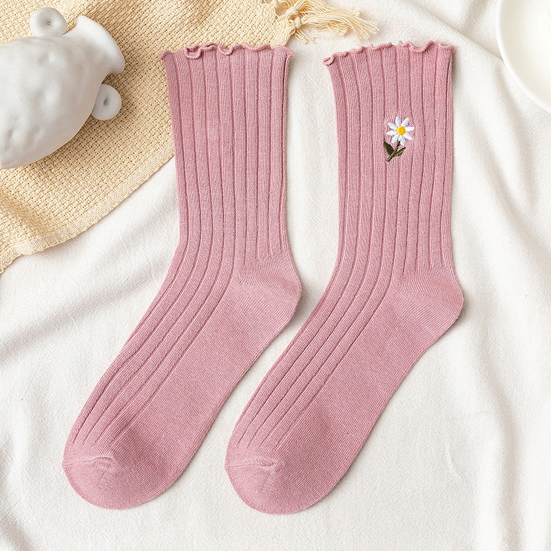 Maternity high tube socks