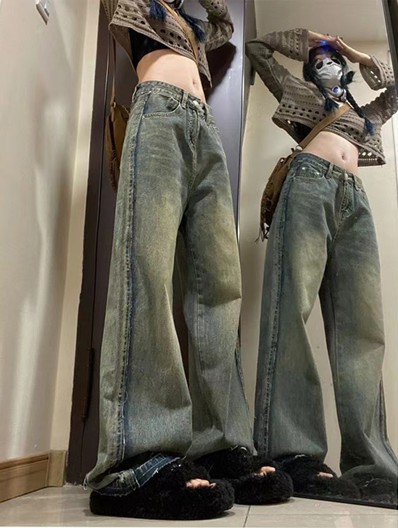 Women's Vintage Loose Straight Leg Jeans