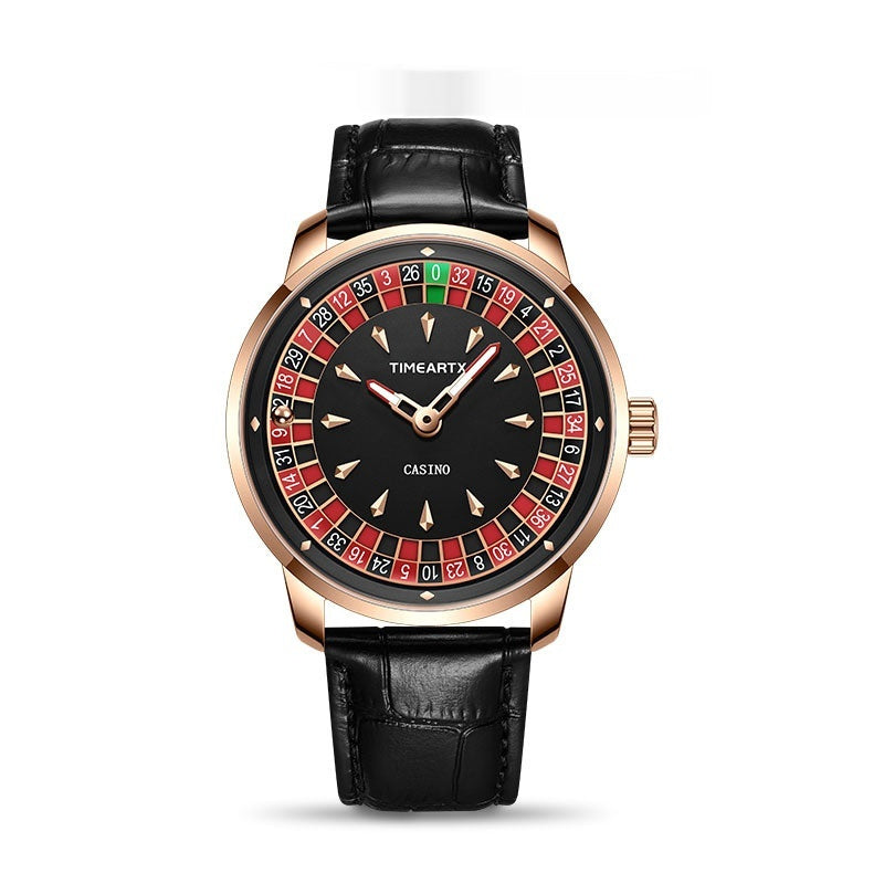 Niche Trendy Unique Luminous Waterproof Belt Quartz Watch