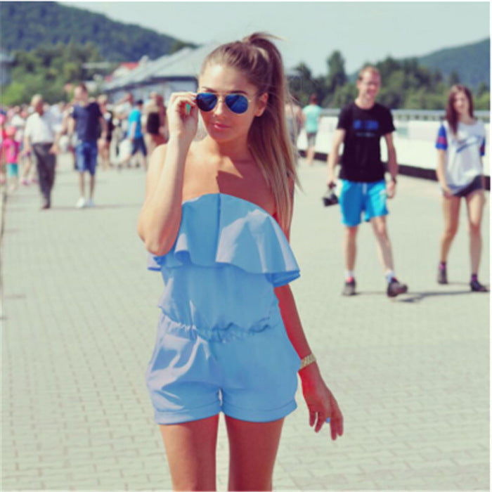 Women's Polyester Jumpsuit Loose