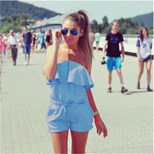 Women's Polyester Jumpsuit Loose