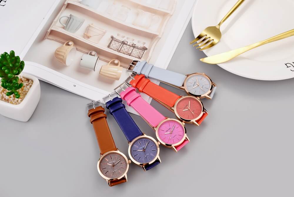 PU belt watch