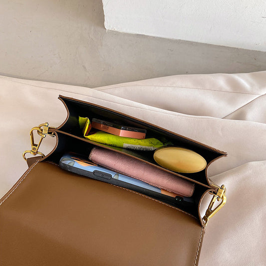 Autumn and winter new trendy fashion retro all-match small square bag