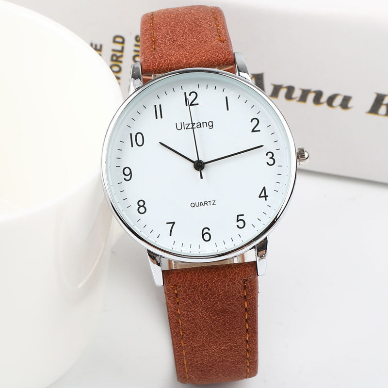 College style Korean style simple Mori series quartz watch