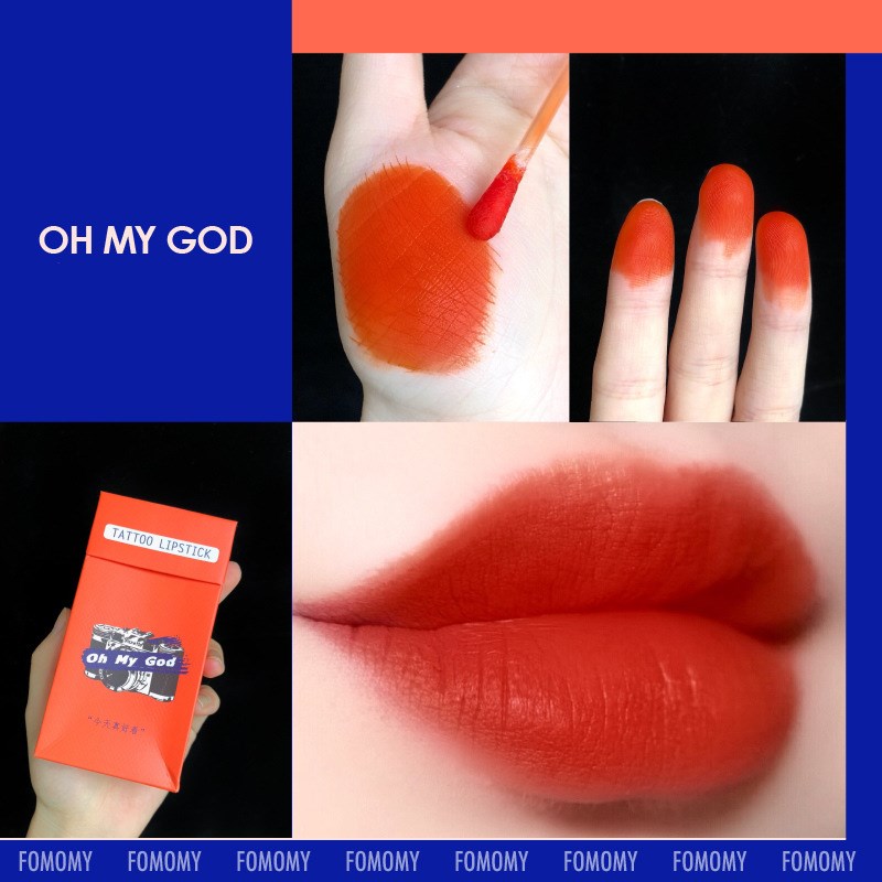 Cotton swab cigarette case lip glaze