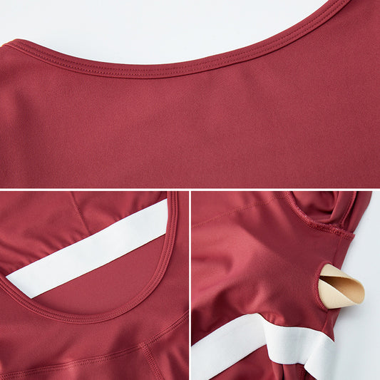 Big U Back Dance Fitness Sports Jumpsuit