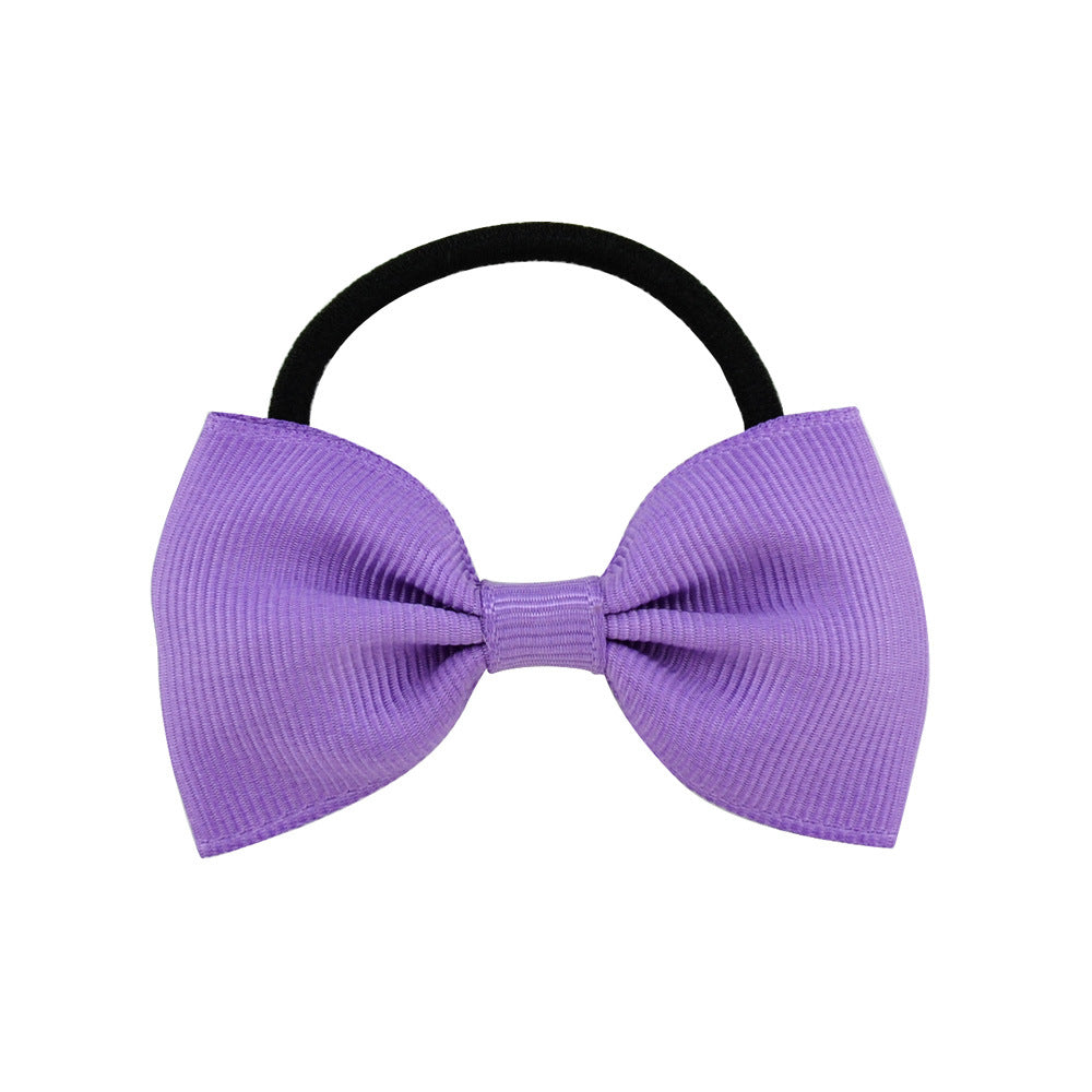 Children's bow hair circle