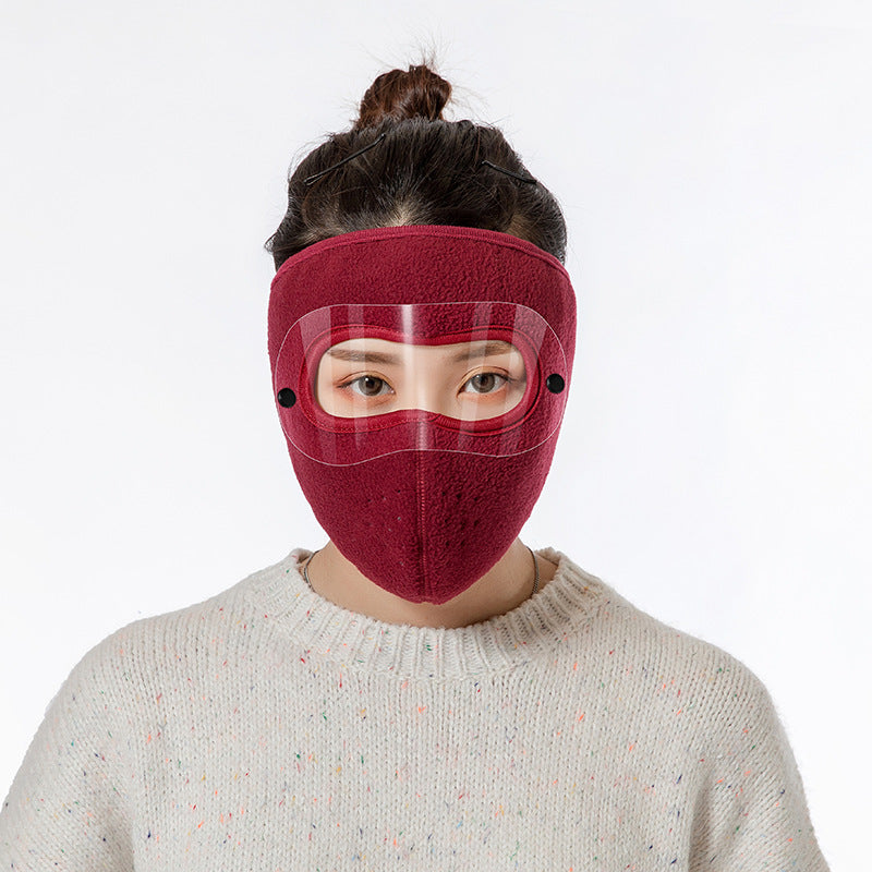 Outdoor warm eye mask