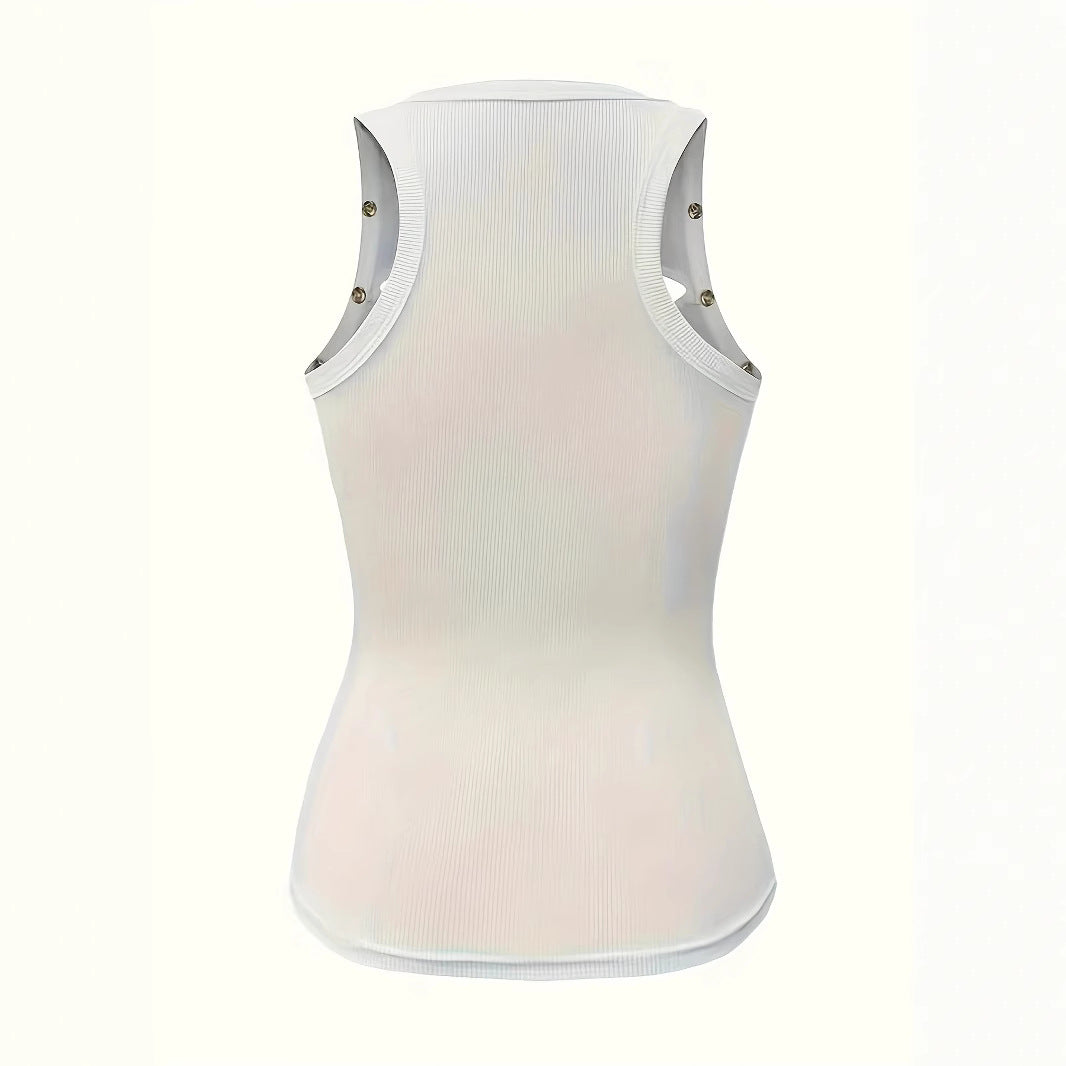 Women's Hollow-out Sleeveless Top