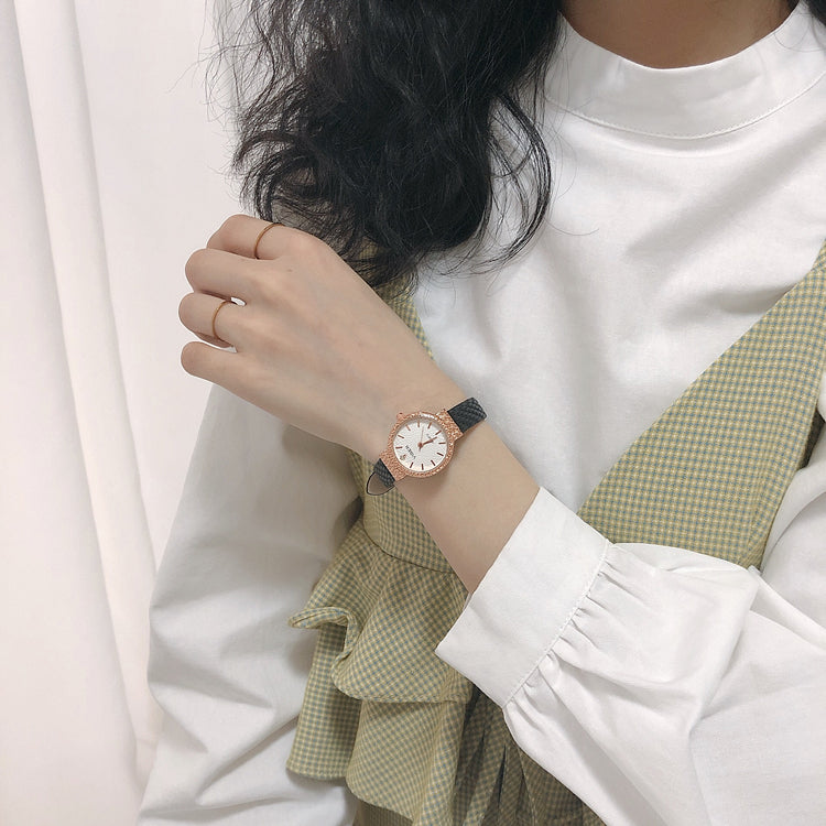 Watch with small dial