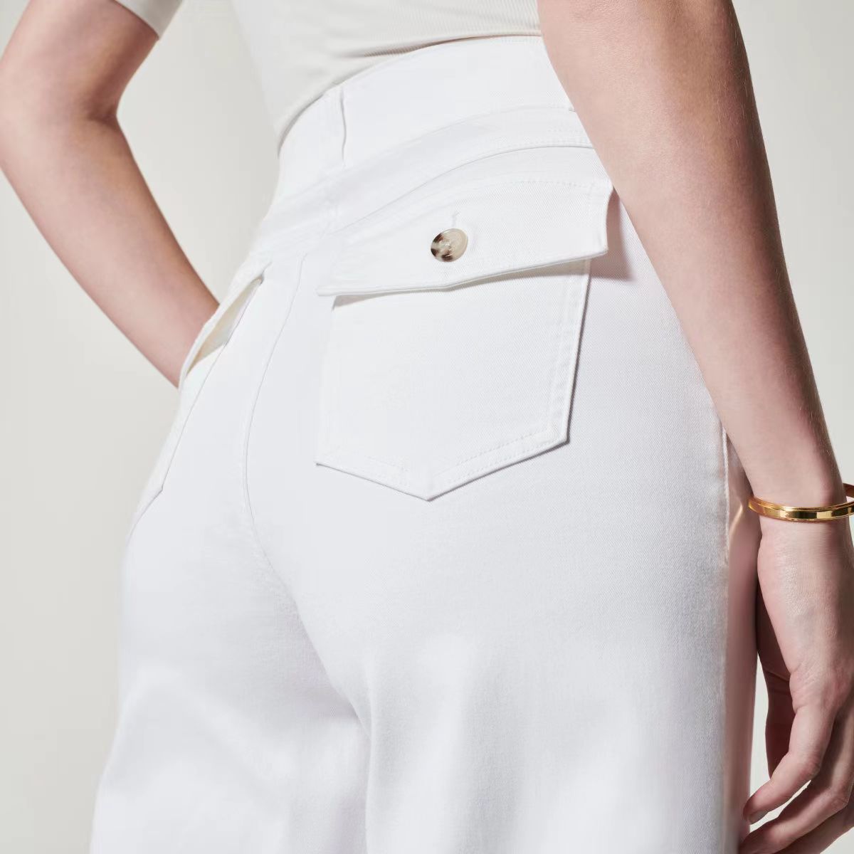 Bootleg Pants Slim Fit Slimming Draping Effect Casual Suit Pants