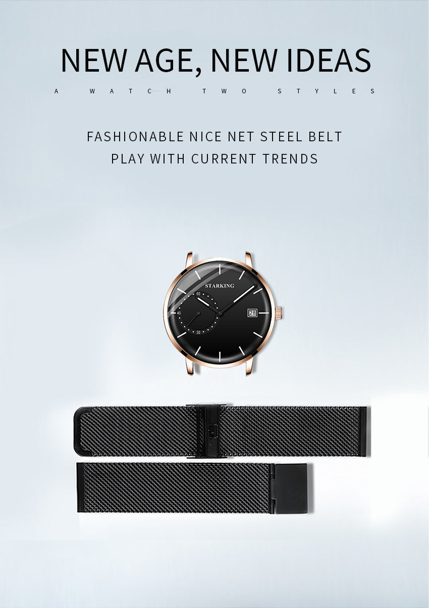 Business waterproof men's watch