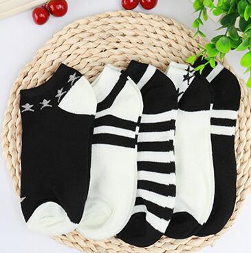 Socks children's socks light socks cartoon low help summer polyester cotton thin anti slip stealth stealth ship socks female wholesale