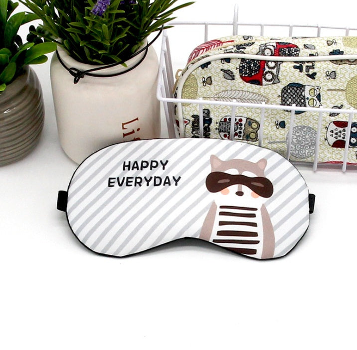 Sleeping Mask Eyepatch Eye Cover Cotton Creative Lovely Cartoon For