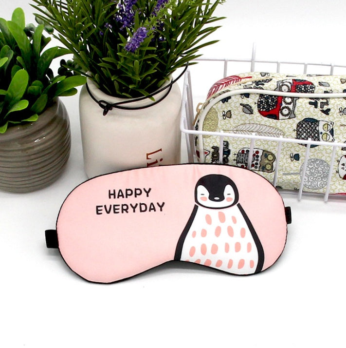 Sleeping Mask Eyepatch Eye Cover Cotton Creative Lovely Cartoon For