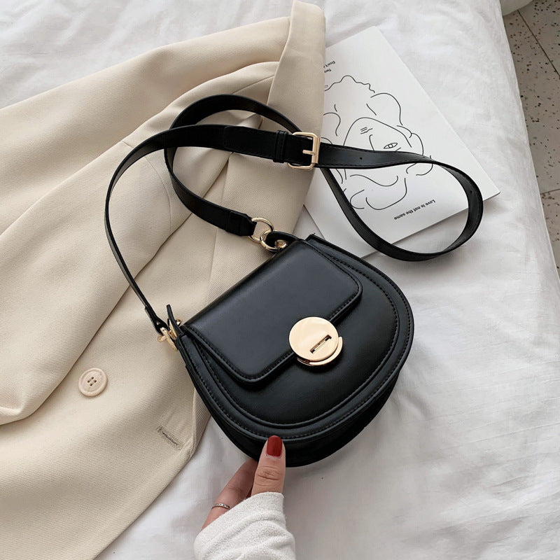Women's popular new trendy messenger bag hit color fashion shoulder bag