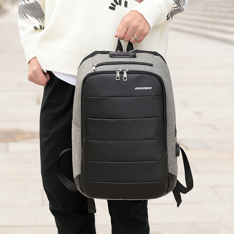 Multifunctional Men's Nylon Business Backpack
