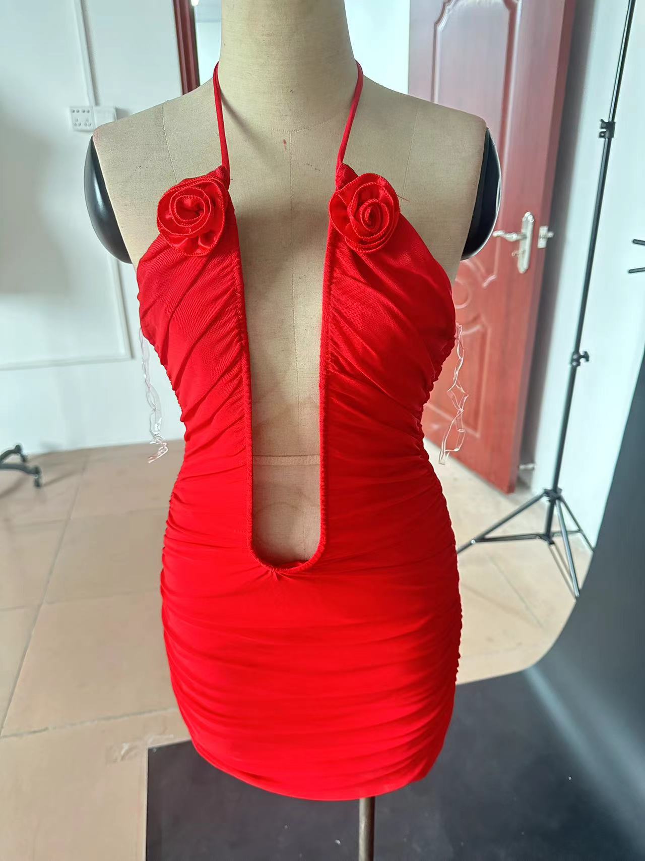 Fashionable Minimalist And Slim Fit Womens Dress